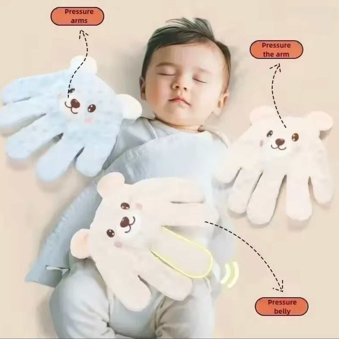 Pillow that calms your baby